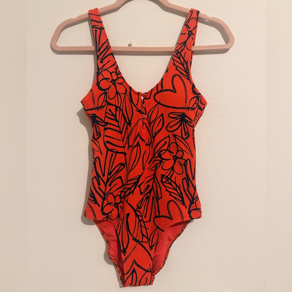Aerie Vibrant Red Swimsuit - XS Long